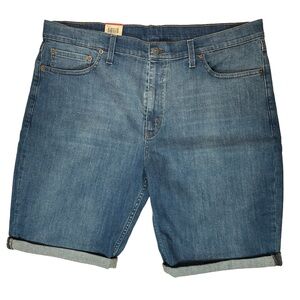 Men's Levi's 511 Shorts Blue Jean Denim Cut Off Zip Fly Size 36